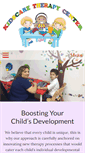 Mobile Screenshot of kidscaretherapycenter.com